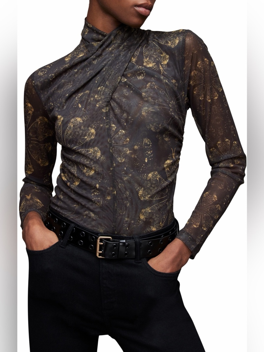 AllSaints Tia Gloria top